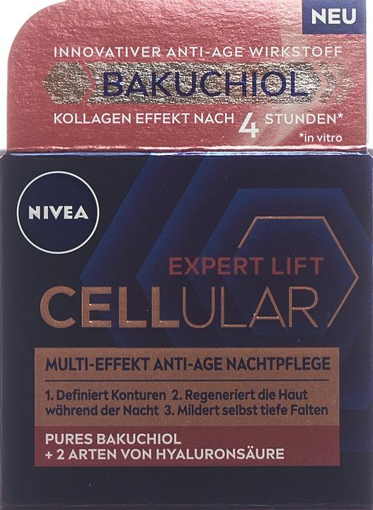 Image du produit NIVEA Cellulaire Expert Lift Soin de Nuit Anti-Age (50 ml, Crème de nuit)
