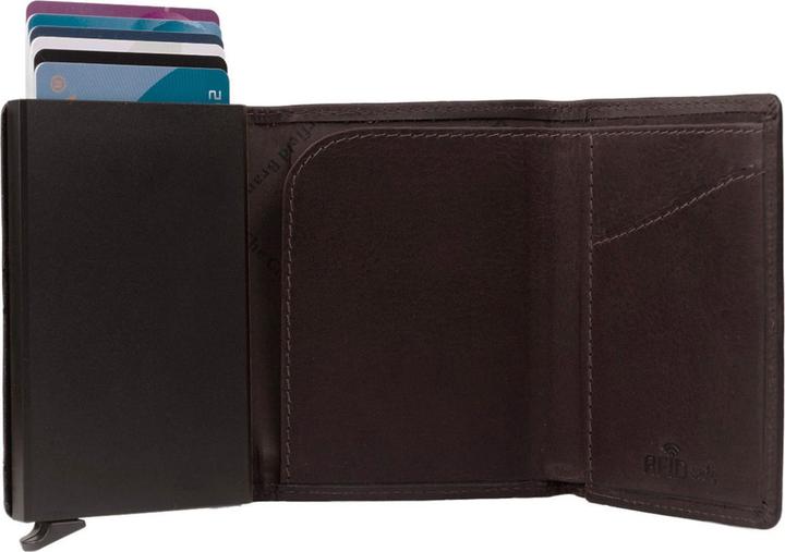 Image du produit The Chesterfield Brand Porte-cartes de crédit Wax Pull Up protection RFID en cuir 7 cm