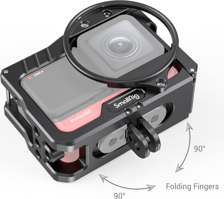 Actual product image SmallRig Vlogging Cage and 52mm Filter Adapter for Insta360 ONE R 4K Edition 2901 (Cage)