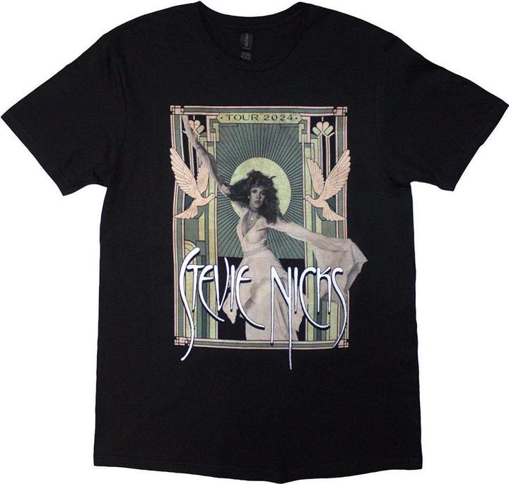 Immagine prodotto Stevie Nicks Tour '24 Maglietta Doves Stampa posteriore Adulto Unisex (XL)