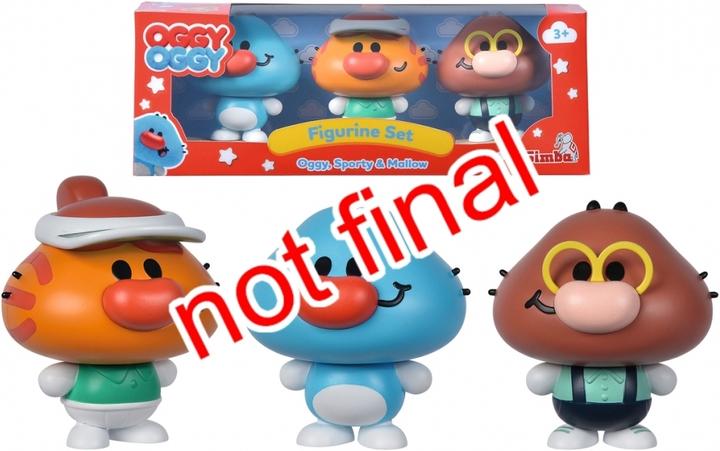 Actual product image Simba OGGY OGGY figure set