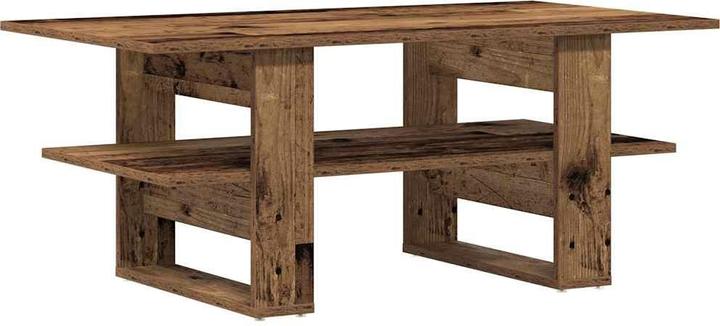 Actual product image VidaXL Coffee table in reclaimed wood look 102x55x42 cm wood-based material (102 x 55 x 42 cm)