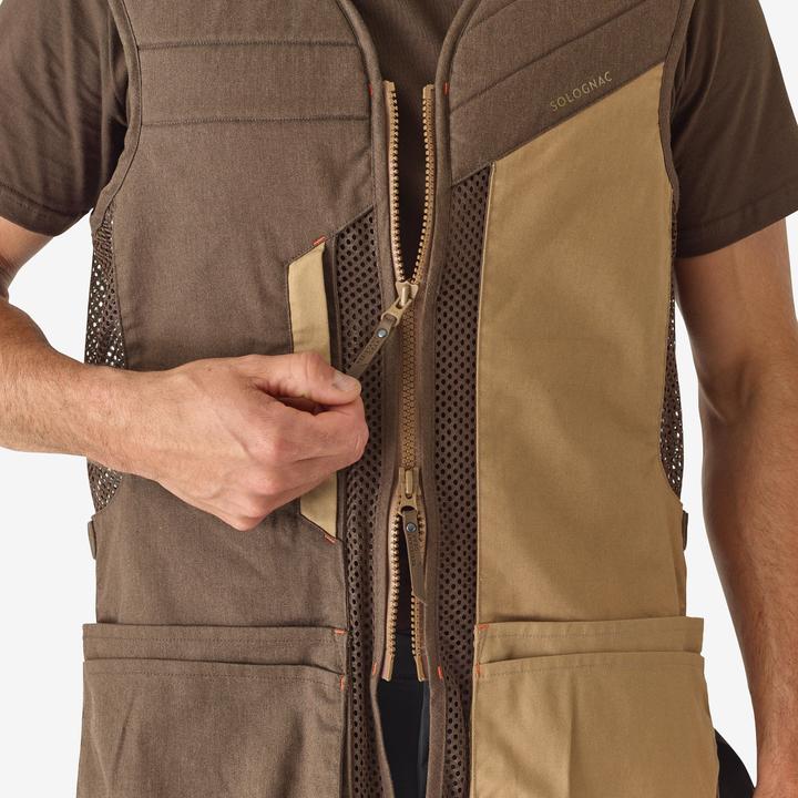 Produktbild Solognac Schiessweste Trap 500 braun (XL)