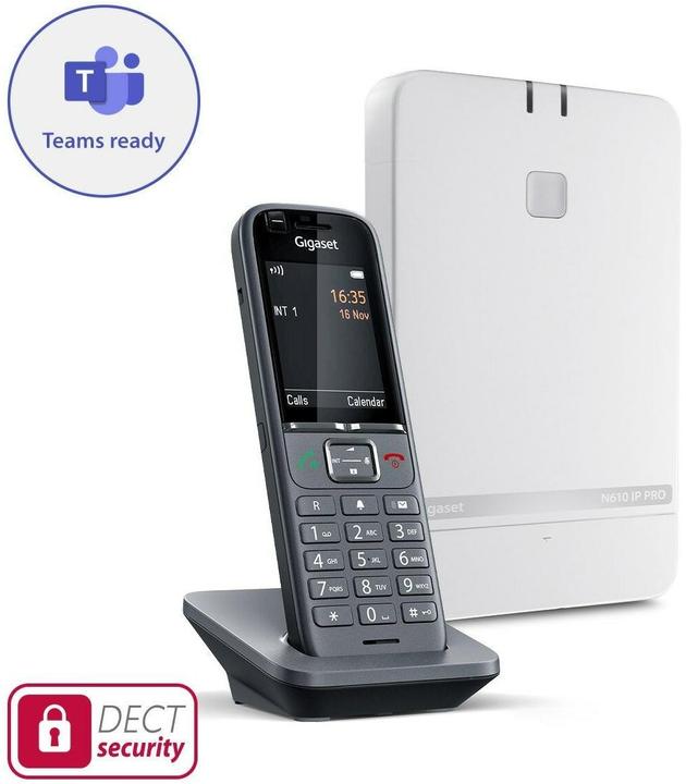 Immagine prodotto Gigaset Stazione base IP DECT PRO N610 e portatile S700H Pro