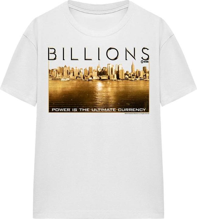 Actual product image Billions Unisex Adult Golden City T-Shirt (L)