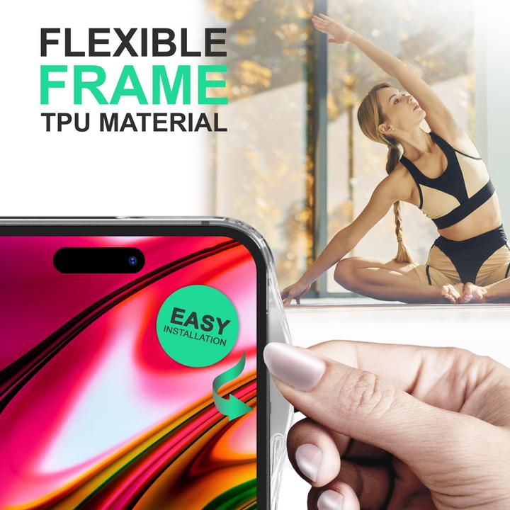 Produktbild Nalia Klare Transparente Hybrid Hülle (Apple iPhone 14 Pro)