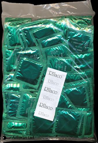 Produktbild Rilaco Joy» 100 trockene Kondome ohne Gleitmittel - für den sicheren Blowjob (100 Stk.)