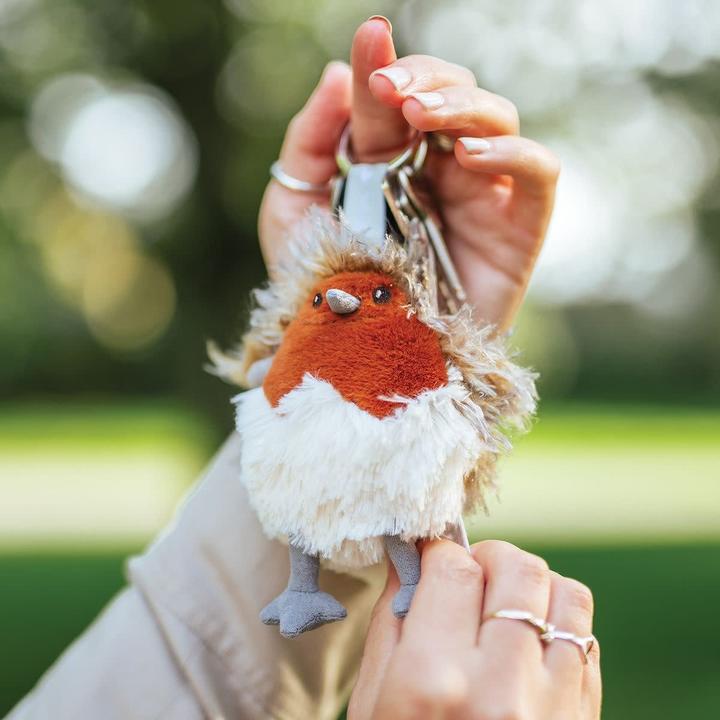 Immagine prodotto Wrendale Design Portachiavi 'Adele' Robin Plush
