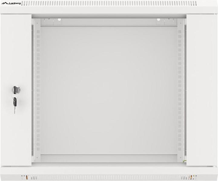 Actual product image Lanberg Wall rack 19 " 9U 600X450mm gray (9 RU, 19 inch rack)