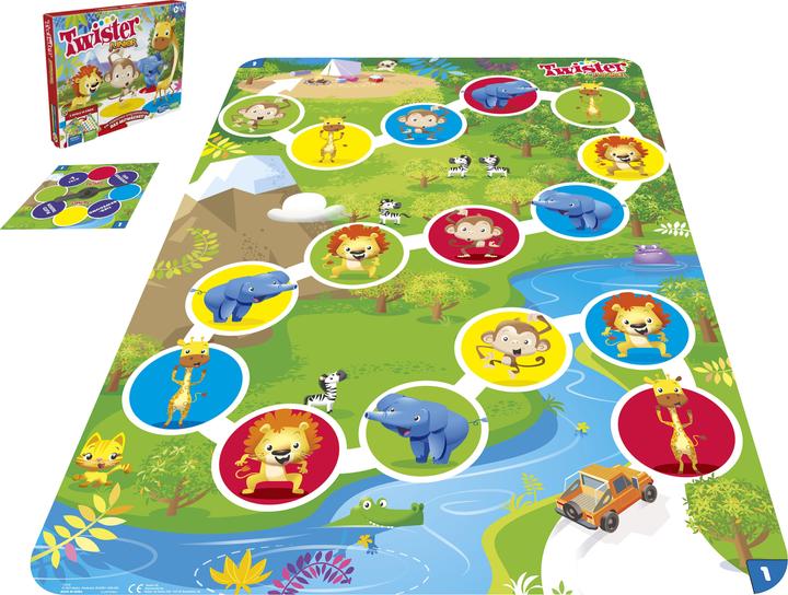 Actual product image Hasbro Gaming Twister Junior (German)
