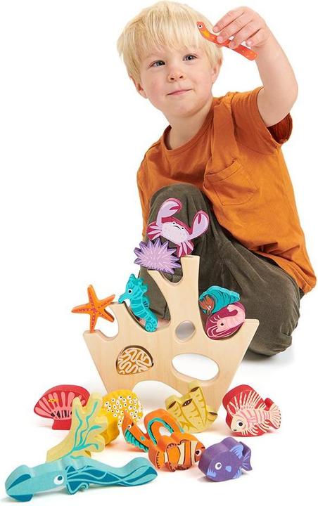 Produktbild Tender Leaf Toys Stapelspielzeug Korallenriff