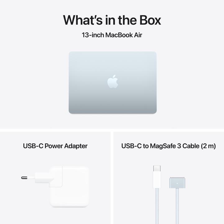 Image du produit Apple MacBook Air – 2025 (13.60", M4, 16 Go, 256 Go, DE)