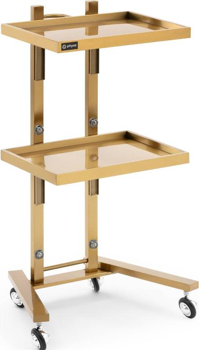 Physa Kosmetikwagen Arbeitswagen Beistellwagen Salon-Trolley 2 Ablagen - 0 x 0 x 0 cm