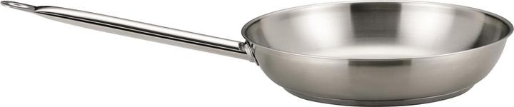 Immagine prodotto Kelomat rotondo senza coperchio (32 cm, Padella per friggere, Acciaio inossidabile)