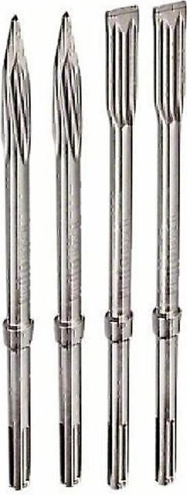 Actual product image Bosch Professional Zubehör PRO SDS max-5C chisel set, pointed chisel 400 mm, flat chisel 25 x 400 mm, 2+2 pcs. (400 mm)