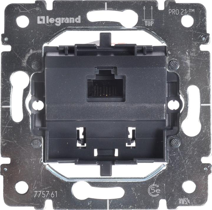 Actual product image Legrand Computer socket 1xRJ45 SISTENA LIFE - 775761 (CAT5)
