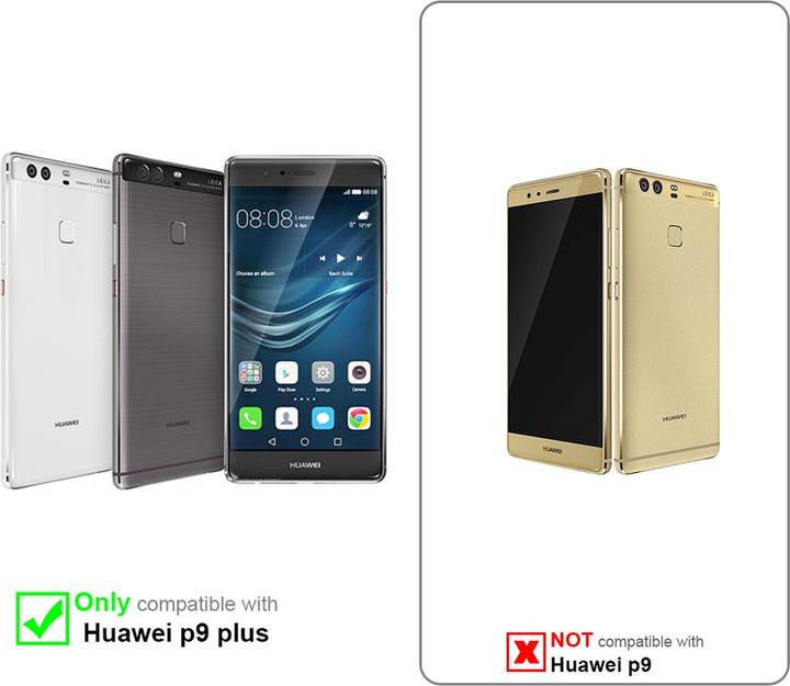 Actual product image Cadorabo Flower Book Cover (Huawei P9 Plus)