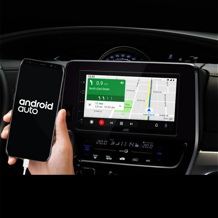 Image du produit JVC KW-M565DBT (Voiture Android, Apple Carplay, MirrorLink)