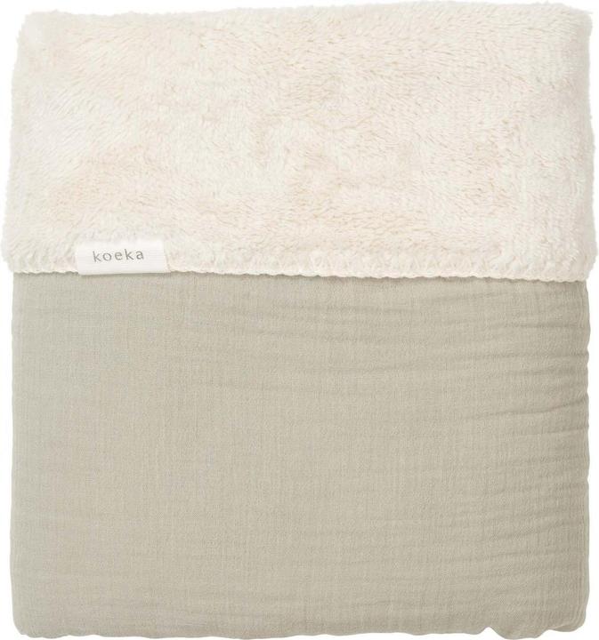 Koeka Coperta per bambini in peluche Faroo sage (100 x 150 cm)