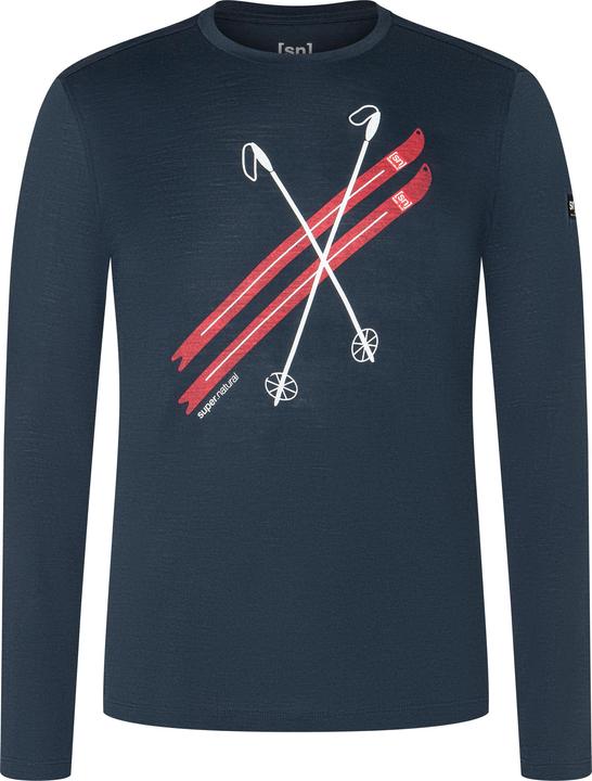 Super Natural Kryssede Ski L/S (M)