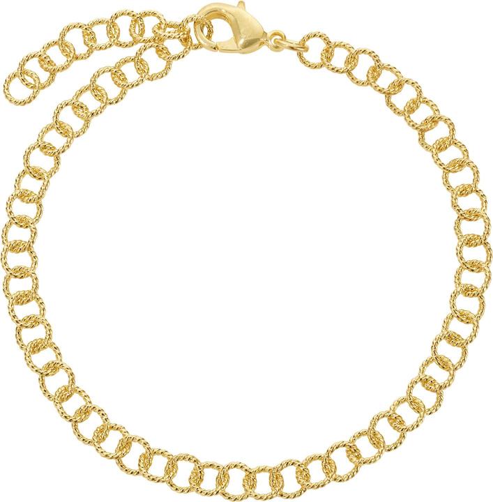 Produktbild Steinkult Armband vergoldet "Juna" (20 cm, Messing 18 Kt. Vergoldet)