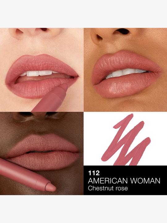 Actual product image NARS Cosmetics Powermatte High-Intensity Lip Pencil American Woman (American woman)