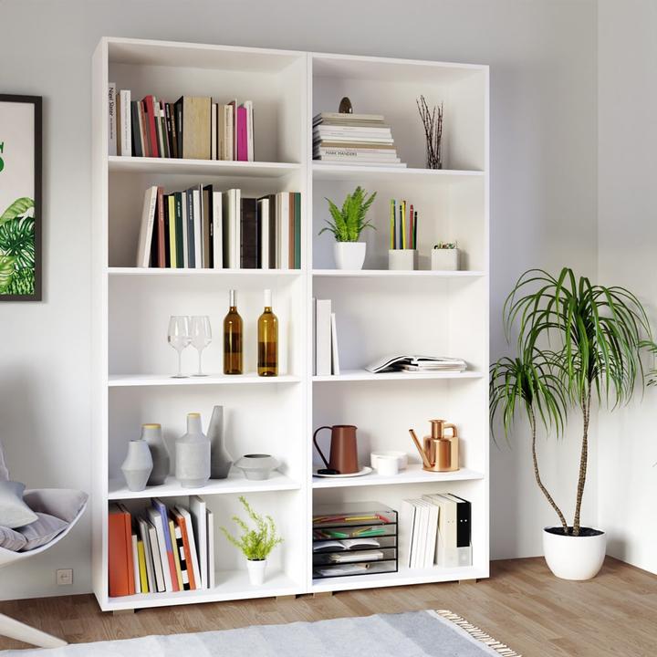 Actual product image Casaria Bookcase (190 x 60 x 28 cm)