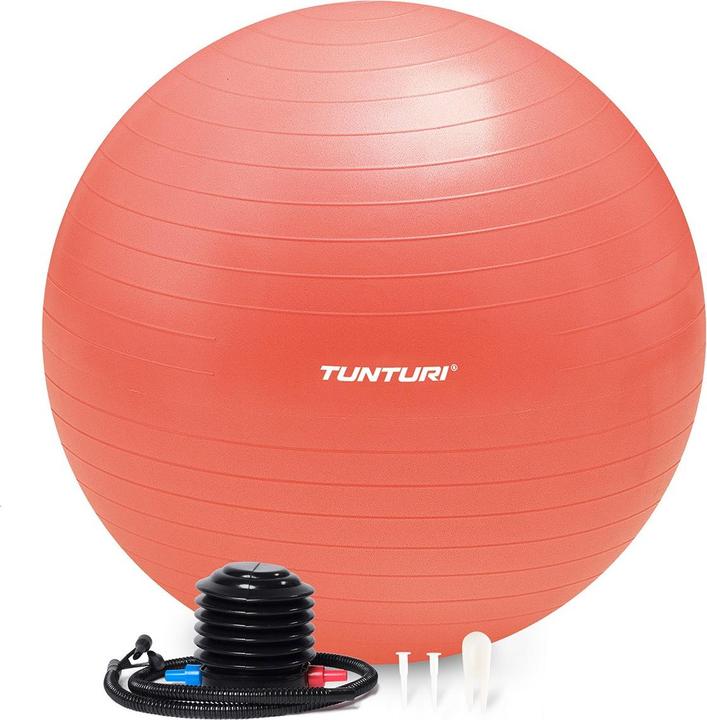 Tunturi Gym Ball - Fitnessball reissfest ABS 65 cm Orange (65 cm)