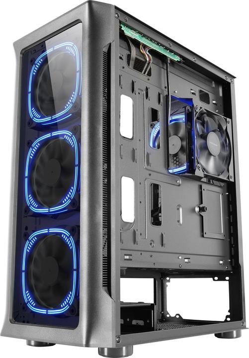 Produktbild Mars Gaming Boitier Grand Tour E-Atx Mc-Neo RGB Avec Panneau Vitré (Noir) (ATX, mATX, Mini-ITX)