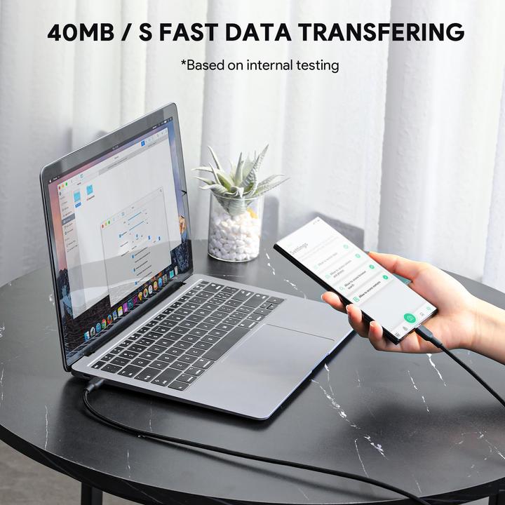 Immagine prodotto Aukey USB-C - Cavo USB-C, PD 60W, 1 m (1 m, USB 3.2 Gen 1)