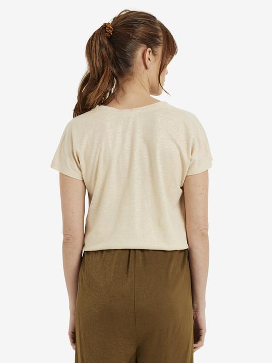 Actual product image Vertbaudet Umstands-Shirt, Viskose-Leinen-Mix mit Glanzeffekt (W32/L34)