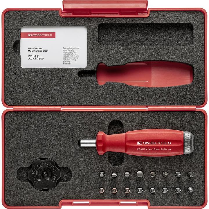 Produktbild PB Swiss Tools 8321 Set B3 (Schlitz, Innensechskant, Phillipps-Kreuzschlitz (PH), Pozidriv-Kreuzschlitz (PZ), Torx (TX))