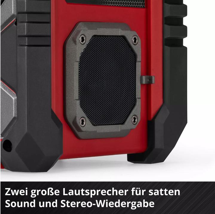 Produktbild Einhell Baustellenradio Akku-Radio TE-CR 18 Li DAB+/FM/BT, Solo (DAB+, Bluetooth)