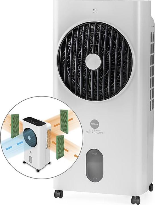 Immagine prodotto Macom Enjoy & Relax 987 Power Cyclone Raffrescatore evaporativo (26 m²)