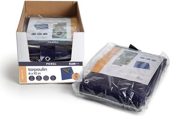 Produktbild Garden Lights ABDECKPLANE - BLAU/GRÜN - NORMAL - 6 x 10 m (6 x 10 m)