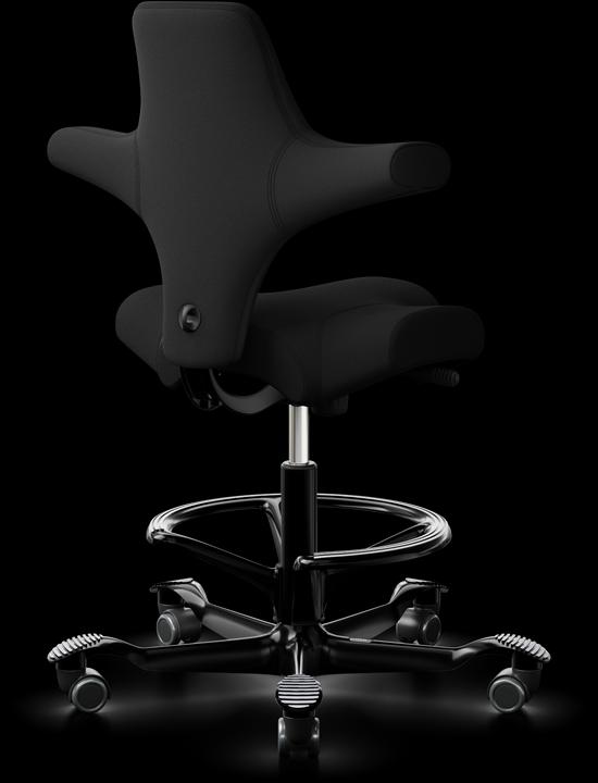 Actual product image HAG Capisco 8106 XTREME (265mm) with foot ring