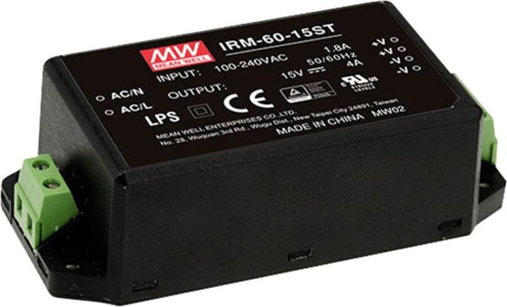 Produktbild MeanWell MEAN WELL IRM-60-48 Netzteil 60 W Schwarz (IRM-60-48)