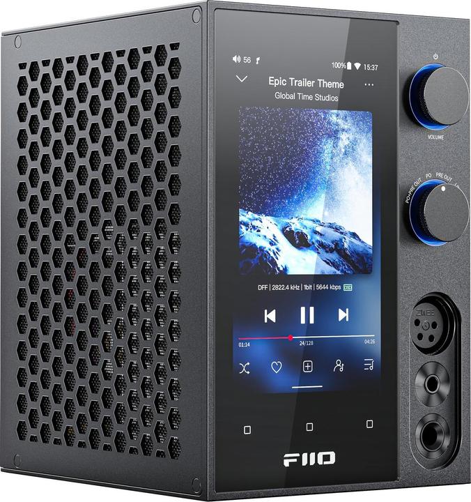 Image du produit FiiO R7 (USB-DAC, Écran, Micro, commutateur de gain, Bluetooth, WiFi)