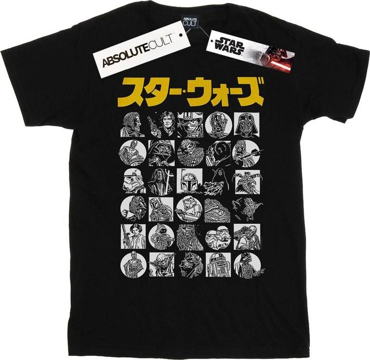 Produktbild Star Wars Japanese Character Thumbnail TShirt (S)