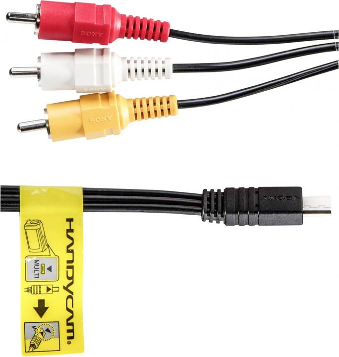 Actual product image Sony 3x Cinch (RCA) — Micro-B USB (Cable)