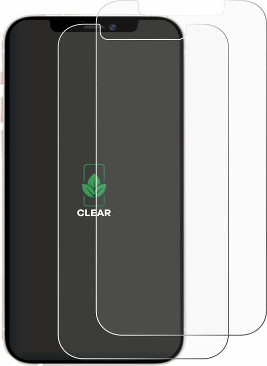 Actual product image ScreenLeaf Screen Protector sustainable Screen Protection, clear, anti-scratch (2 Piece, Apple iPhone 12 Pro)