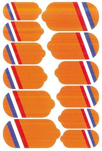 Actual product image You Nails Flag Netherlands (Nail decoration)