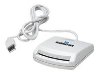 Immagine prodotto Manhattan Lettore di SmartCard - USB - bianco (USB)