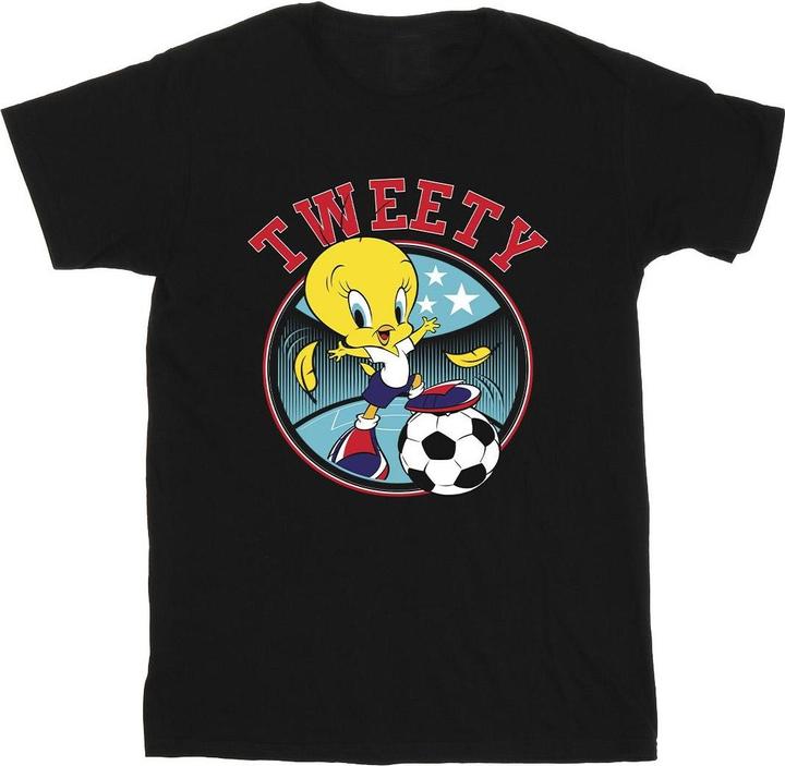 Immagine prodotto Looney Tunes Tweety Football Circle Maglietta Uomo (3XL)