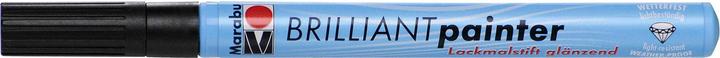 Marabu Lackmalstift BRILLIANT painter (Schwarz, 2 mm, 1 x)