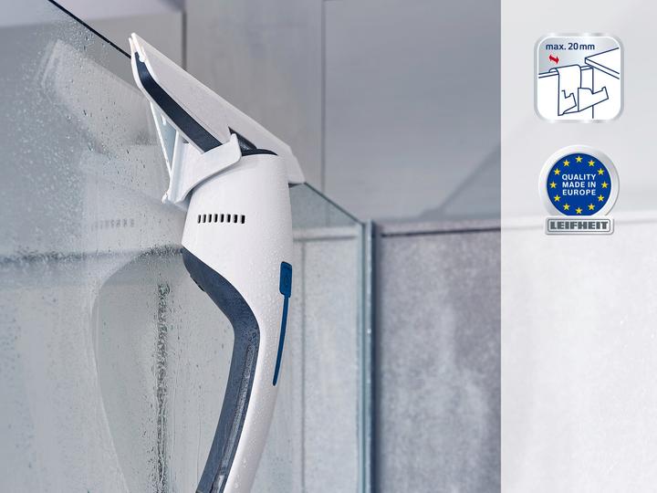 Actual product image Leifheit Wall holder for window and bathroom vacuum cleaner Nemo