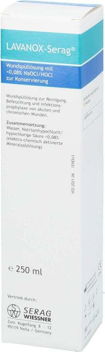 Actual product image Lavanox Wound irrigation solution, 250 ml LOE (250 ml)