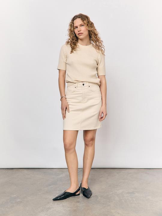 Actual product image Object Ribbed knit top (S)