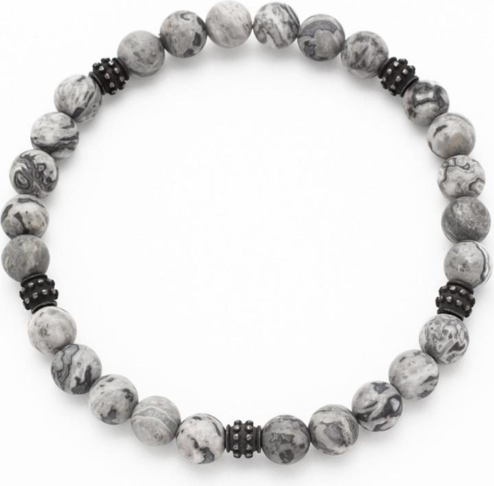 Produktbild Leyda Armband Herren (19.50 cm, Edelstahl, Stein)