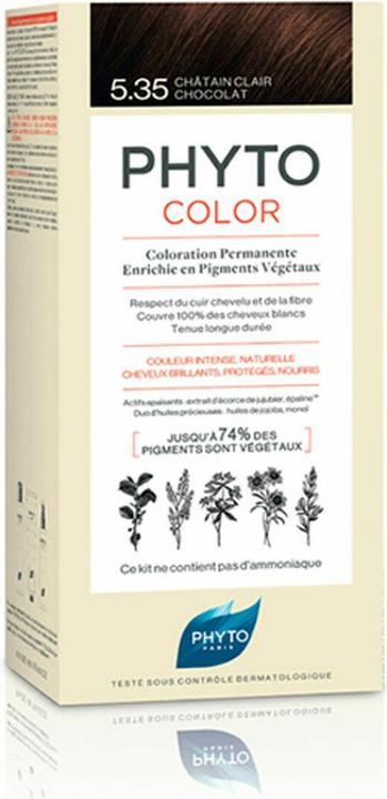 Image du produit Phyto color 535 castaño claro dorado (535 castaño claro dorado)